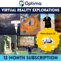 Meta Quest 3s Headset + Optima Explorations VR Field Trips 12 Month subscription