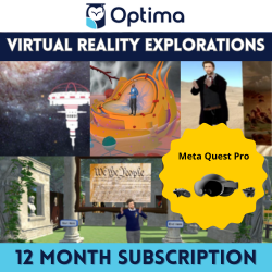 Meta Quest Pro Headset + Optima Explorations VR Field Trips 12 Month Subscription
